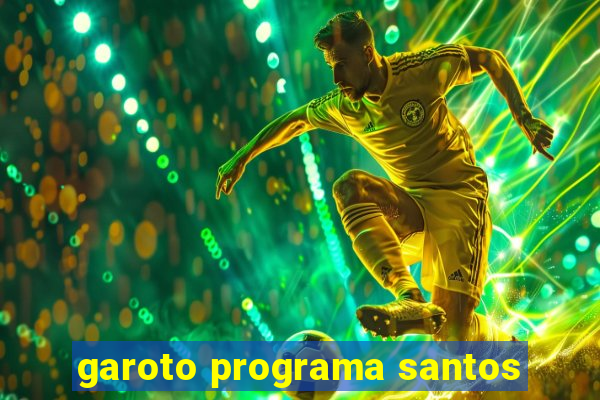 garoto programa santos